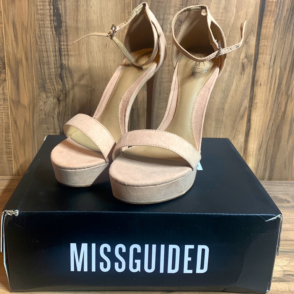 Never worn Missguided stilettos